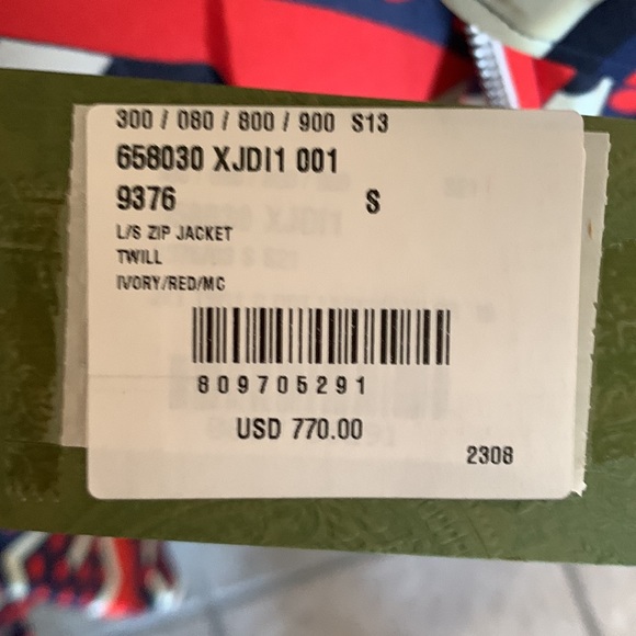 Gucci zip jacket bomber style silk - Picture 5 of 5